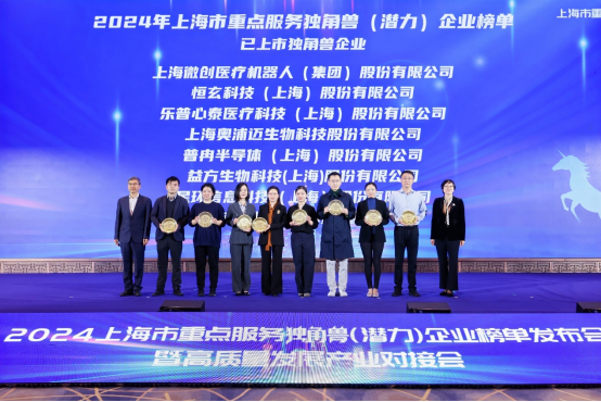 喜报！博天娱乐航母股份入选“2024年上海市重点服务独角兽（潜力）企业”(图4)